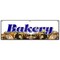 Signmission Bakery Banner Heavy Duty 13 Oz Vinyl with Grommets Single Sided B-72 Bakery - alternate 1